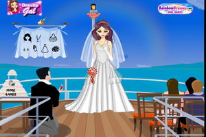 海船上的浪漫婚礼