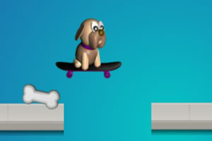 滑板狗
