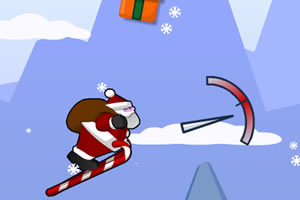 圣诞老人跳台滑雪
