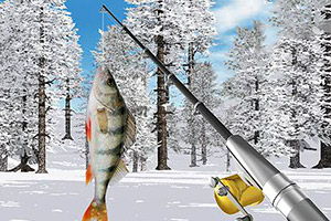 雪天钓鱼