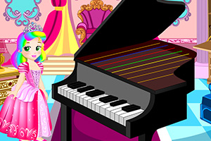 朱丽叶公主上钢琴课