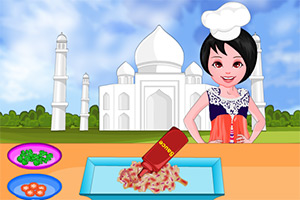 烹饪印度菜
