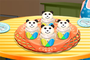熊猫芝士纸杯蛋糕