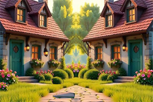 农庄小屋找不同